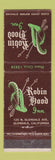 Matchbook Cover - Robin Hood Inn Glendale CA