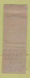 Matchbook Cover - Hotel St Jean QC WORN