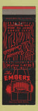 Matchbook Cover - Embers Restaurant San Francisco CA