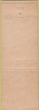 Matchbook Cover - Walter Hintz Ice Detroit? MI