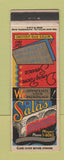 Matchbook Cover - Sala's Restaurant St Louis MO