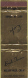 Matchbook Cover - Brick Tavern Kelseyville CA