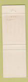 Matchbook Cover - Secor Hotel Toledo OH Candlelight Buffet