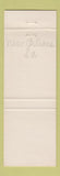 Matchbook Cover - The Embers Steak House New Orleans LA
