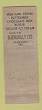 Matchbook Cover - Popular Lunch Restaurant Brantford ON