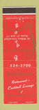 Matchbook Cover - Broglio's Restaurant Independence OH