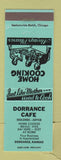 Matchbook Cover - Dorrance Cafe KS