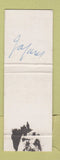 Matchbook Cover - Tae Room Ber Thie Japan? WORN