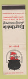 Matchbook Cover - Hearthside Family Restaurant Santa Ana CA