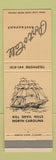 Matchbook Cover - Port O Call Restaurant Kill Devil Hills NC
