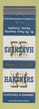 Matchbook Cover - Hartners Restaurant PA Turnpike