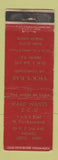 Matchbook Cover - Vick's Bar Restaurant Miami FL WEAR