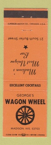 Matchbook Cover - George's Wagon Wheel Madison WI