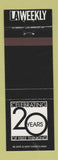 Matchbook Cover - LA Weekly newspaper 20th Los Angeles CA