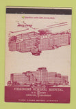 Matchbook Cover - Fitzsimons Army Hospital Denver Colorado postcard 40 Strike