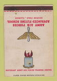 Matchbook Cover - SW Army Air Forces Training George Field IL WEAR 40 Strike