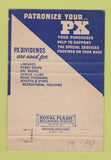 Matchbook Cover - Barksdale Air Force Base LA PX 40 Strike