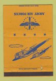 Matchbook Cover - Army Air Forces postcard military WEAR 40 Strike
