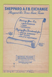 Matchbook Cover - Sheppard Air Force Base TX Army WEAR 40 Strike