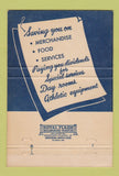 Matchbook Cover - Scott Air Force Base Exchange 40 Strike