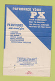 Matchbook Cover - Fitzsimons Army Hospital Denver Colorado PX 40 Strike