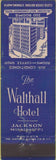 Matchbook Cover - Walthall Hotel Jackson MS