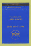 Matchbook Cover - Camp Sibert AL US Army postcard WEAR 40 Strike