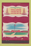 Matchbook Cover - Kennedy General Hospital Memphis TN postcard 40 Strike