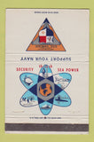 Matchbook Cover - USS Hancock Navy 40 Strike
