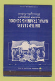 Matchbook Cover - US Naval Training Indiana University Bloomington IN 40 Strike