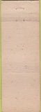 Matchbook Cover - Cohen's Sandwiches liquor North Cohasset MA