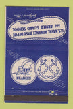 Matchbook Cover - US Naval Advance Base Depot Gulfport MS Seabees 40 Strike