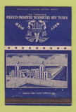 Matchbook Cover - Naval Air Technical Training Chicago IL Navy Pier 40 Strike
