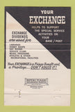 Matchbook Cover - Army Air Force Exchange Service Alamo Area TX 40 Strike