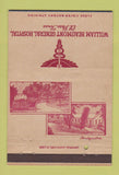 Matchbook Cover - William Beaumont General Hospital El Paso TX 40 Strike