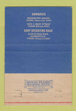 Matchbook Cover - Third Brigade Rochester NY Navy WEAR 40 Strike
