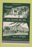 Matchbook Cover - Fort Sam Houston TX 40 Strike