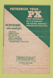 Matchbook Cover - Fort Knox Armored Center PX  40 Strike
