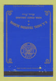 Matchbook Cover US Naval Training Station Iowa State Ames IA postcard 40 Strike