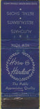Matchbook Cover - Horn Hardart Automats New York City WORN