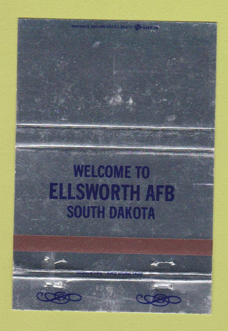 Matchbook Cover - Ellsworth Air Force Base SD WEAR 40 Strike