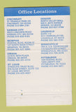 Matchbook Cover - US Coast Guard Recruiting 40 Strike