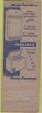 Matchbook Cover - Kelvinator Stove Amrdelect Co New York NY