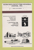 Matchbook Cover - Milwaukee County War Memorial Center WI 40 Strike