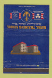 Matchbook Cover - Naval Training School Boston MA Hotel Somerset 40 Strike