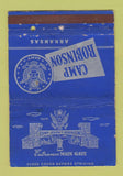 Matchbook Cover - Camp Robinson AR Army WORN postcard 40 Strike