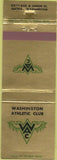 Matchbook Cover - Washington Athletic Club Seattle WA