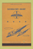 Matchbook Cover - Army Air Forces postcard military 40 Strike