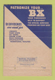 Matchbook Cover - Luke Air Force Base Glendale AZ BX 40 Strike