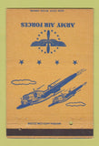 Matchbook Cover - Army Air Forces postcard military 40 Strike